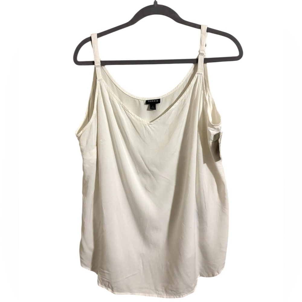 Torrid White Essential Cami Top 2X‎ NWT